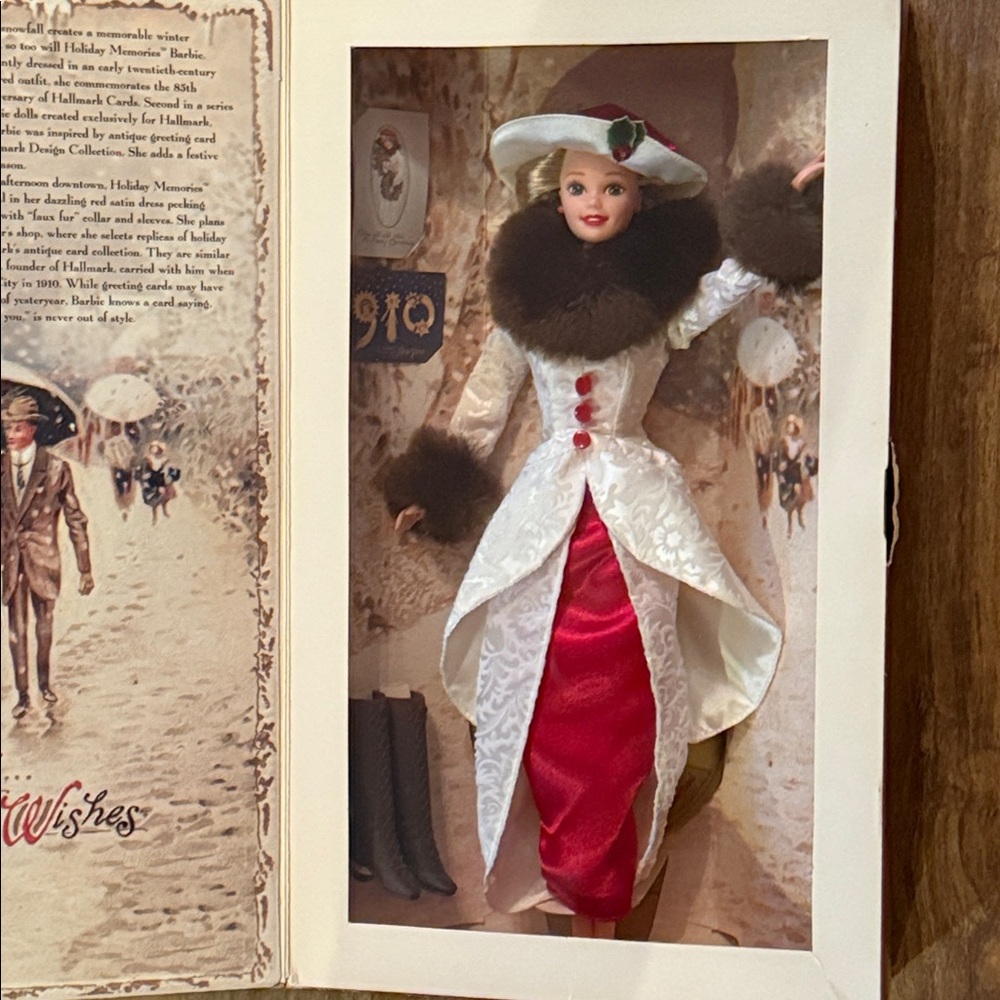 1995 Barbie Holiday Memories Doll 👰‍♂️( Special Edition)